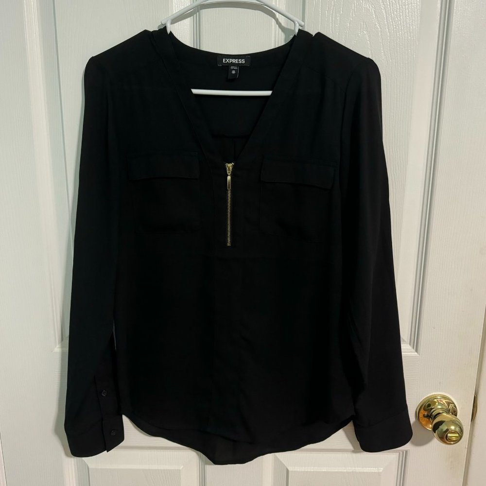 Express - Black Blouse